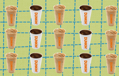 free dunkin fall