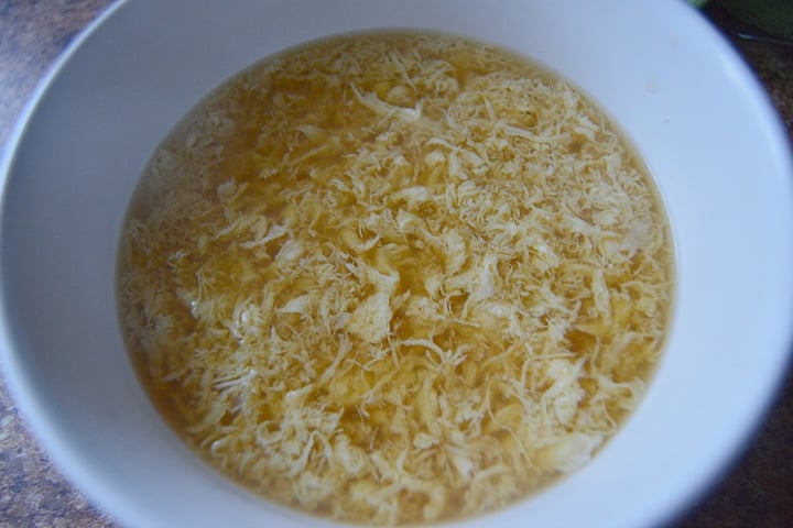10-minute Egg Drop Soup