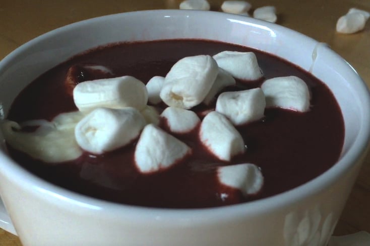 Red Velvet Hot Chocolate