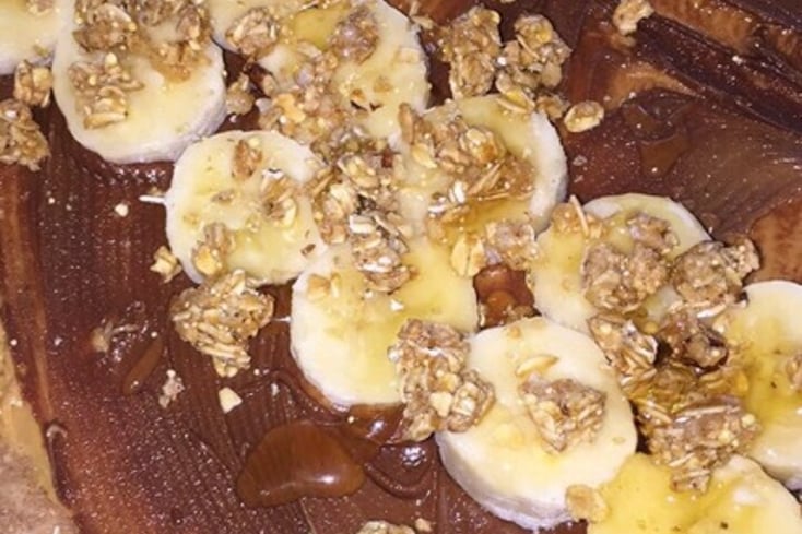 Nutty Banana Wrap