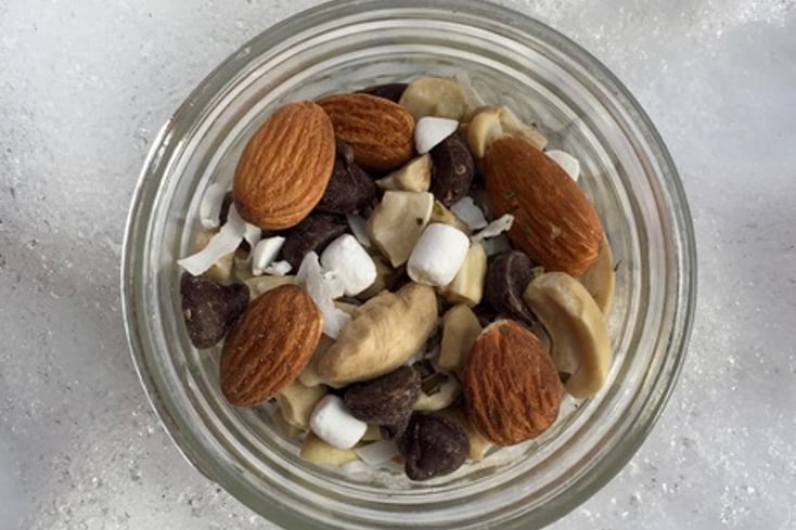 Hot Chocolate Trail Mix