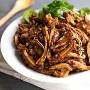 Honey Glazed Crockpot Chicken Adobo - simple pantry ingredients, hardly any hands-on time, 200 calories. | https://drop-fat.today
