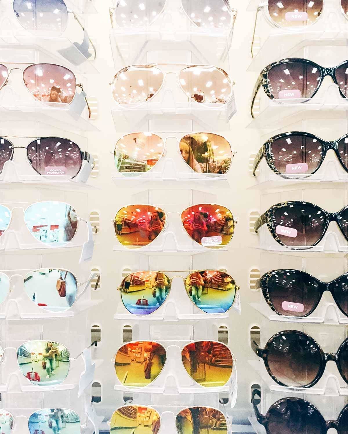 Sunglasses.